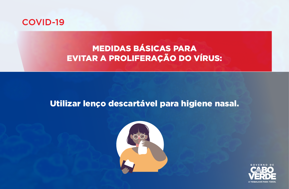 COVID 19 – MEDIDAS BÁSICAS PARA EVITAR A PROLIFERAÇÃO DO VÍRUS -03