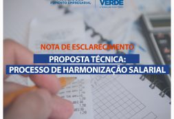 Proposta técnica – processo de harmonização salarial
