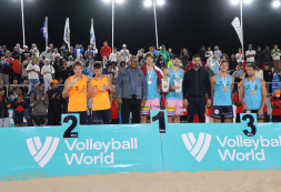 Volleyball World Beach Pro Tour Futures - Laginha projeta Cabo Verde no circuito mundial do voleibol de praia