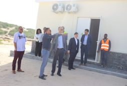 Ministro Alexandre Monteiro Visita obras de Adaptação e Modernização da Rede Elétrica da ilha da Boa Vista