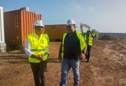 Ministro do Turismo e Transportes visita obras do novo Pontão de Santa Maria