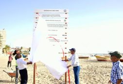 Primeiro Ministro na Boa Vista: a Requalificação das Praias Cabral (acesso ao Marine Club) e Diante 