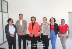 Ministra da Justiça visita Câmara Municipal e Delegação dos Registos, Notariado e Identificação de Tarrafal de São Nicolau