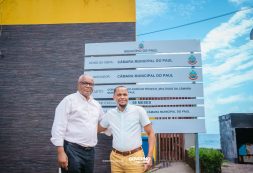 Ministro Jorge Santos no lançamento de importantes projetos estruturantes para desenvolvimento do Paul